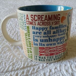 The Unemployed Philosophers Guild - First Lines Literature Mug
